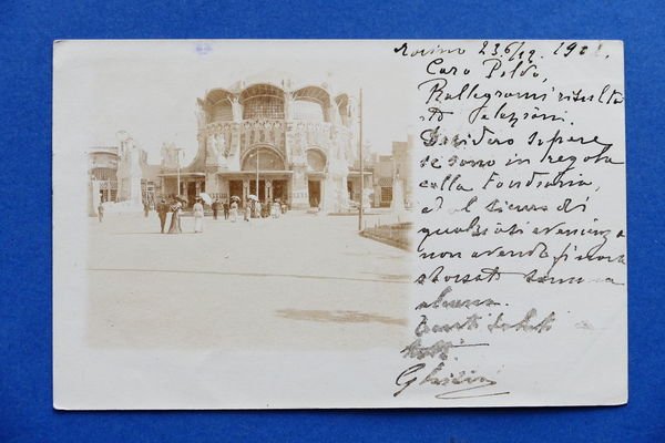 Cartolina Torino - Esposizione Arte Decorativa Moderna 1902
