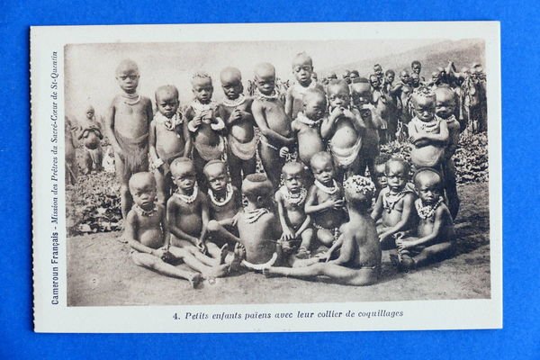 Cartolina Africa - Cameroun Francais - Mission des Pretres du …