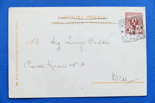 Cartolina Torino - Esposizione d'Arte Decorativa Moderna Mostra delle Automobili | Immagine Gallery 2