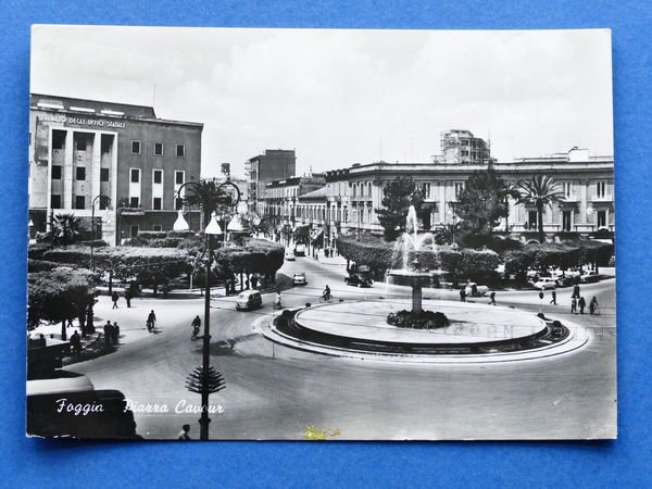 Cartolina Foggia - Piazza Cavour - 1961