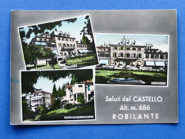 Cartolina Robilante - Il Castello - Palazzina del Castello - …