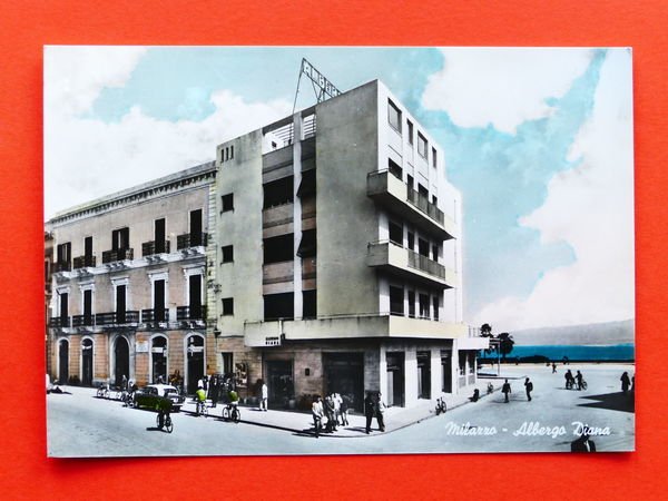 Cartolina Milazzo - Hotel Diana - 1960 ca.