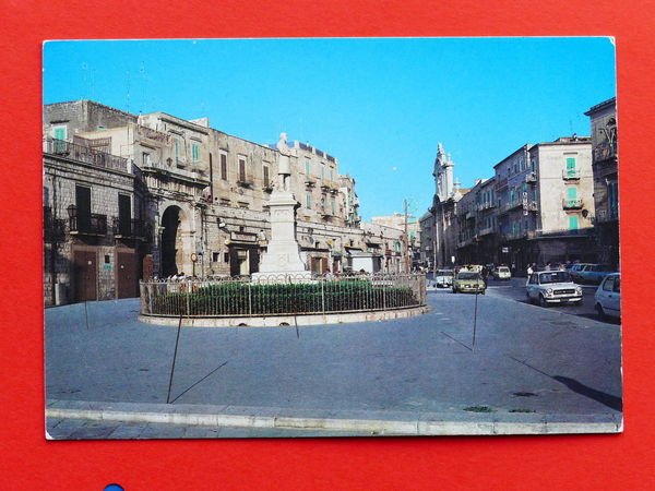 Cartolina Molfetta - Piazza Dante - 1970 ca.