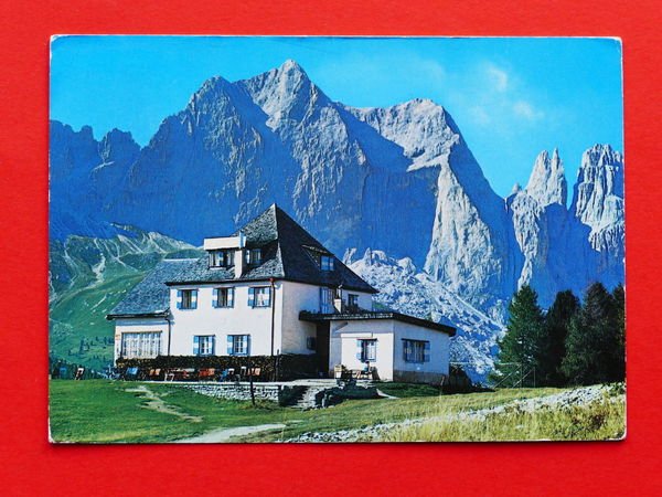 Cartolina Dolomiti - Rifugio Ciampediè - 1972