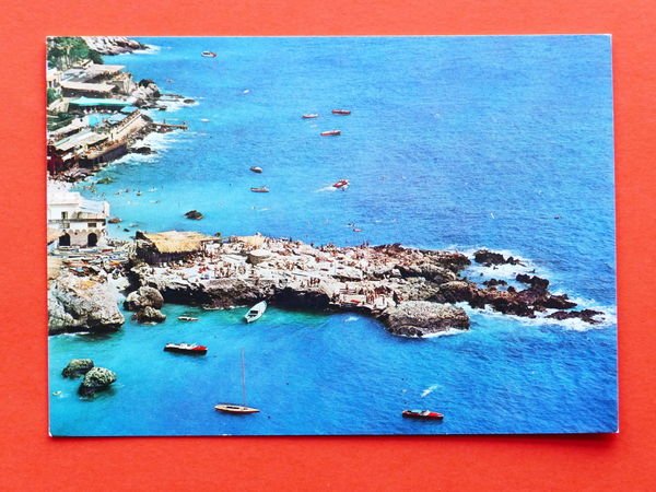 Cartolina Capri - Marina Piccola - Lo scoglio delle sirene …