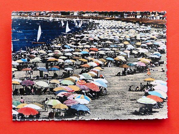 Cartolina Viareggio - La perla del Tirreno - 1953 ca. | Immagine principale