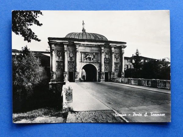 Cartolina Treviso - Porta S. Tommaso - 1954