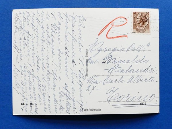 Cartolina Treviso - Porta S. Tommaso - 1954