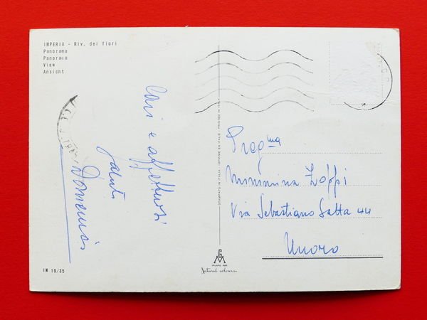 Cartolina Imperia - Panorama - 1968 ca..