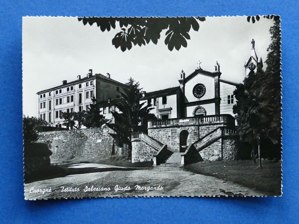 Cartolina Cuorgnè - Istituto Salesiano Giusto Morgando - 1950 ca.