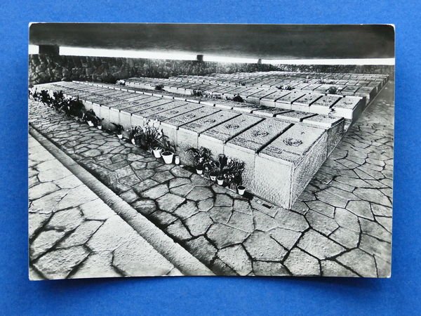 Cartolina Roma - Interno del Mausoleo Ardeatino - 1951 ca.