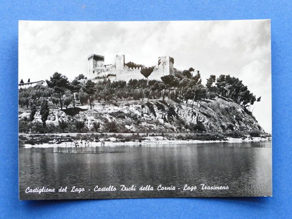 Cartolina Castiglione del Lago - Castello Duchi della Carnia - …