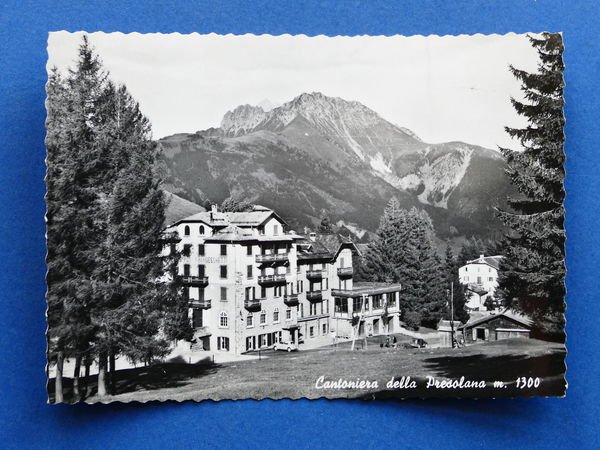 Cartolina Cantoniera della Presolana - 1957