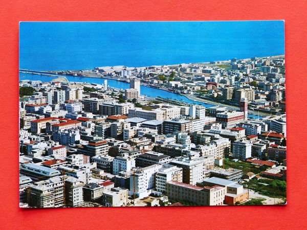 Cartolina Pescara - Panorama visto dall'aereo - 1970 ca.