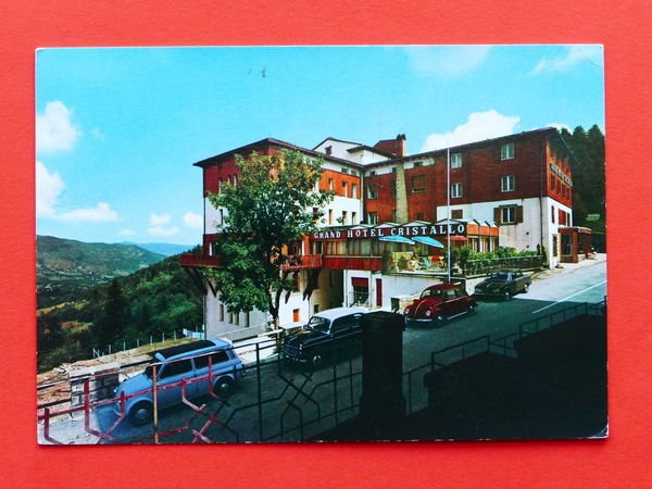 Cartolina Abetone - Grand Hotel Cristallo - 1966.