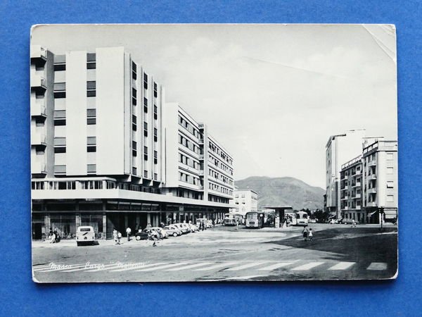 Cartolina Massa - Largo Matteotti - 1964