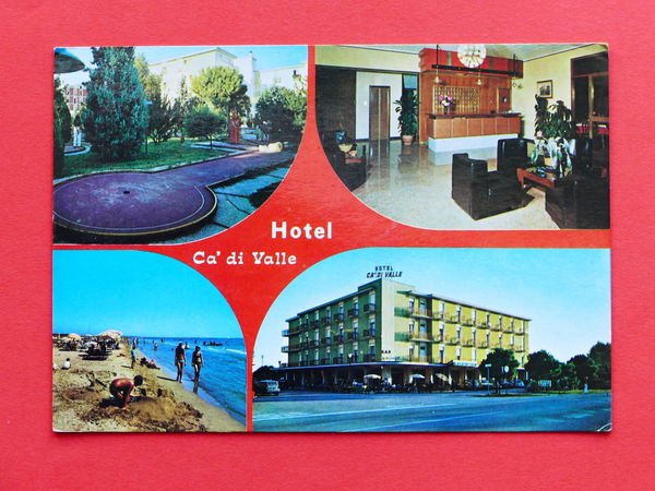 Cartolina Cavallino - Hotel Ca' di Valle - 1980 ca..