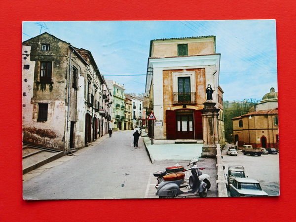 Cartolina S. Marco Argentano - Corso Vittorio Emanuele - 1975.