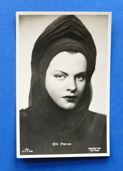 Cartolina Personaggi Famosi Cinema - Elli Parvo - 1942.