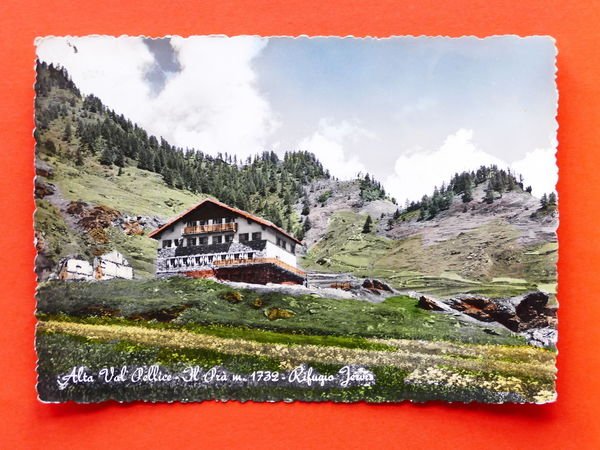 Cartolina Alta Val Pellice - Il Prà - Rifugio Jervis …
