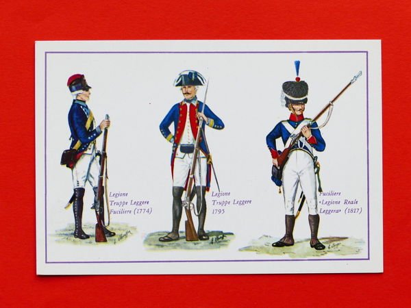 Cartolina Militaria - Storia della Guardia di Finanza - Divise …