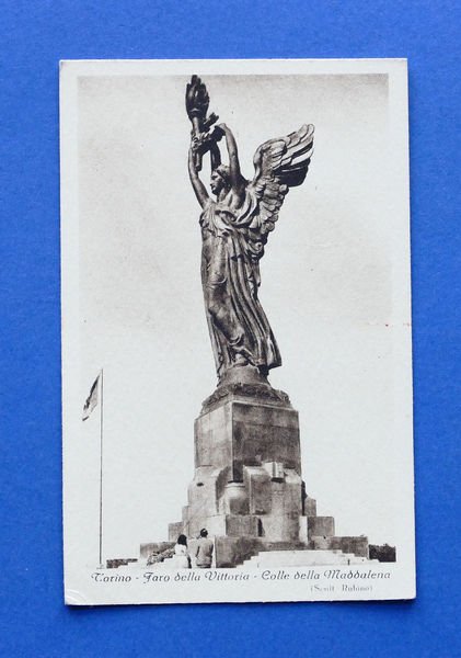 Cartolina Torino - Faro della Vittoria - Colle della Maddalena …
