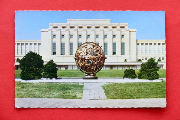 Cartolina Svizzera - Ginevra - Palais des Nations - 1960 … | Immagine principale