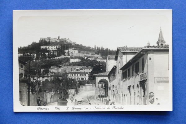 Cartolina S. Domenico - Collina di Fiesole - 1920 ca.