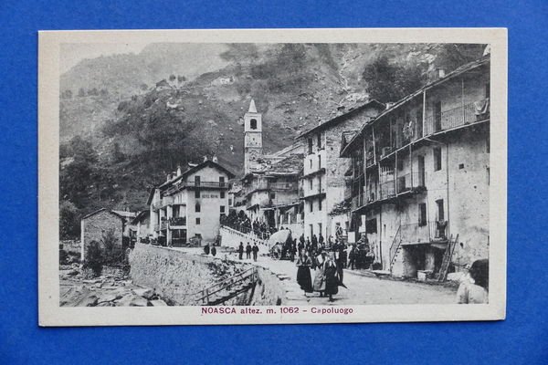 Cartolina Noasca - Capoluogo - 1920 ca. | Immagine principale