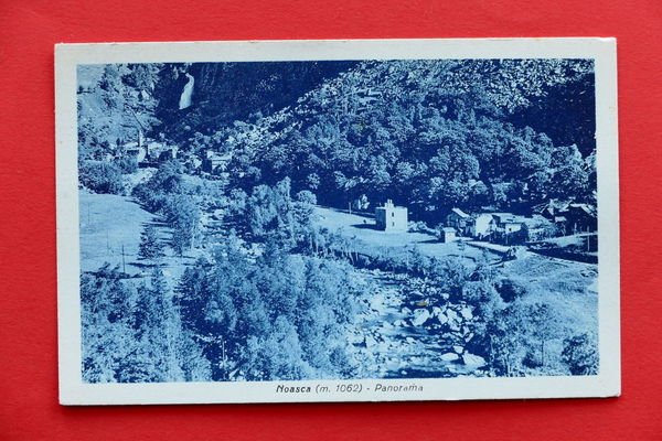 Cartolina Noasca - Panorama - 1925 ca.