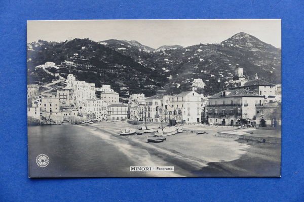 Cartolina Minori - Panorama - 1910 ca.