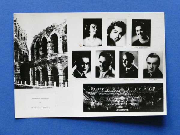 Cartolina Arena di Verona - Interpreti La forza del destino … | Immagine principale