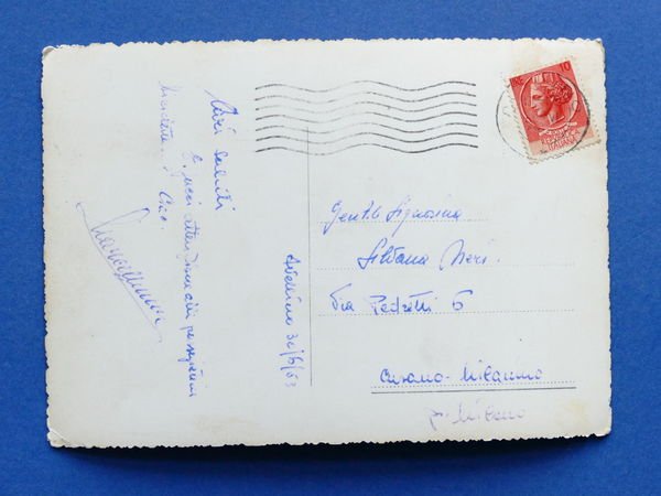 Cartolina Avellino - Piazza Libertà - 1953