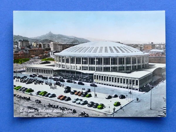 Cartolina Bologna Palazzo dello Sport 1961