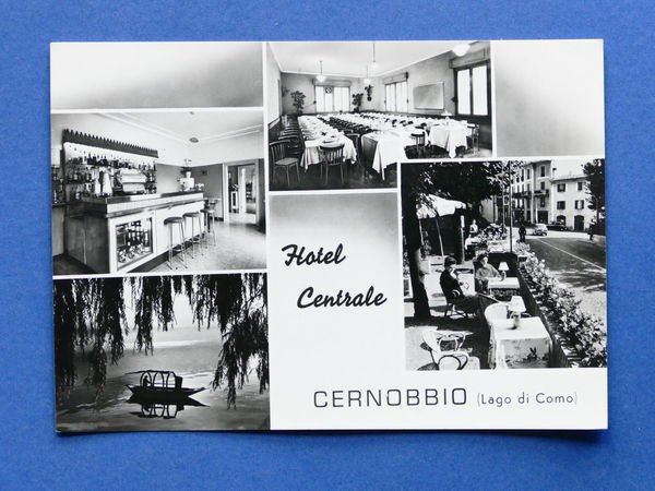 Cartolina Cernobbio - Lago di Como - Hotel Centrale - …