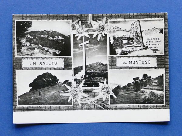 Cartolina Montoso - Varie vedute - 1955 ca.