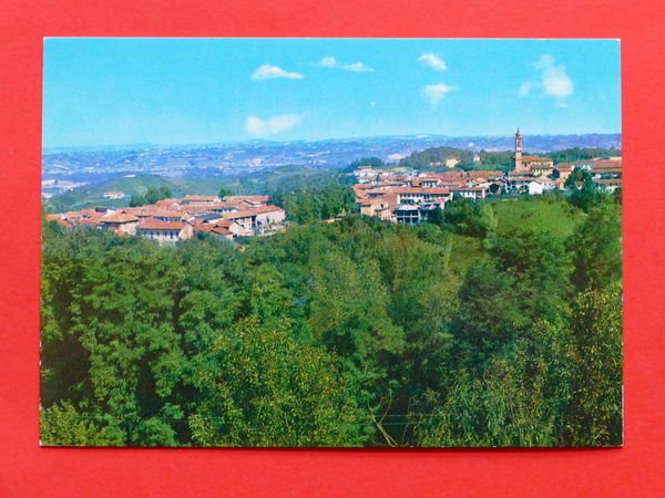 Cartolina Montemarzo d'Asti - Panorama - 1970 ca.