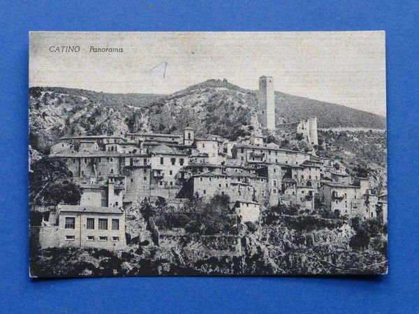 Cartolina Poggio Catino - Panorama - 1940 ca. | Immagine principale