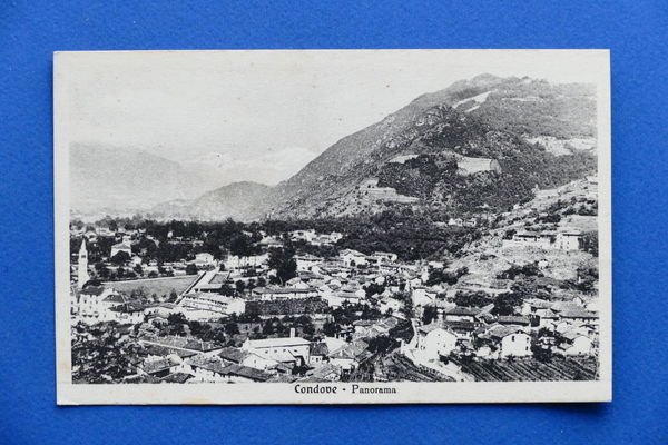 Cartolina Condove - Panorama - 1915 ca.