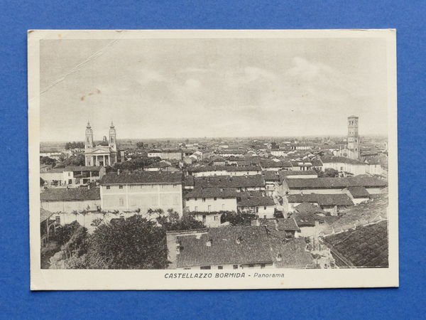 Cartolina Castellazzo Bormida - Panorama - 1987