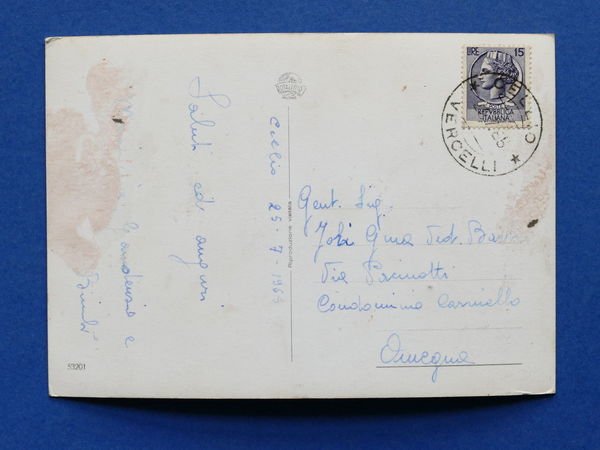 Cartolina Val Sesia - Cellio - 1965