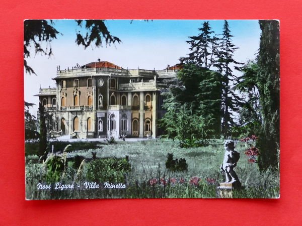 Cartolina Novi Ligure - Villa Minetta - 1964