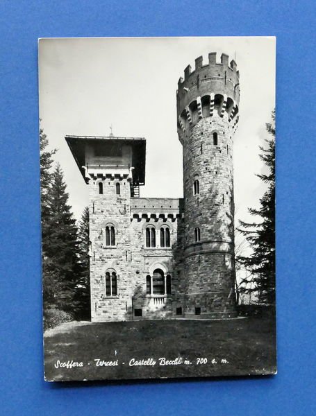Cartolina Scoffera - Tercesi - Castello Becchi - 1960 ca.