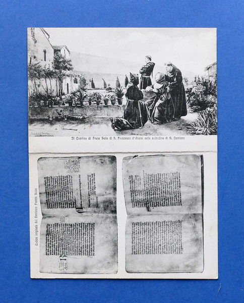 Cartolina doppia - Religione - Il Cantico di Frate Sole …