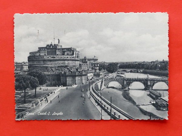 Cartolina Roma - Castel S. Angelo - 1955