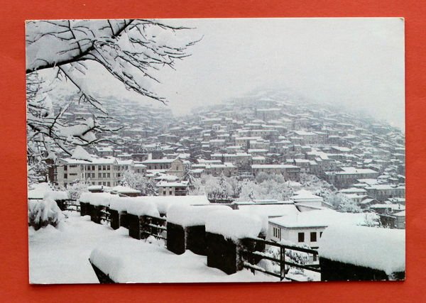 Cartolina Morano Calabro - Veduta panoramica - 1982