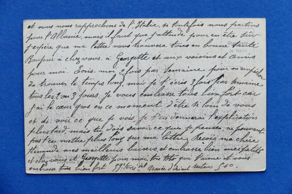 Cartolina Foggia - Villa Comunale - 1925 ca.