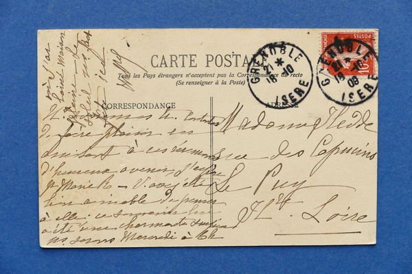 Cartolina Francia - Grenoble - Panorama des quais et les …