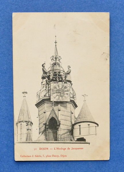 Cartolina Francia - Dijon - L'Horloge de Jacquemar - 1907 …