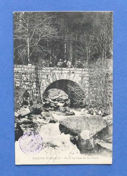 Cartolina Francia - Ballon d'Alsace - Pont du Saut de …